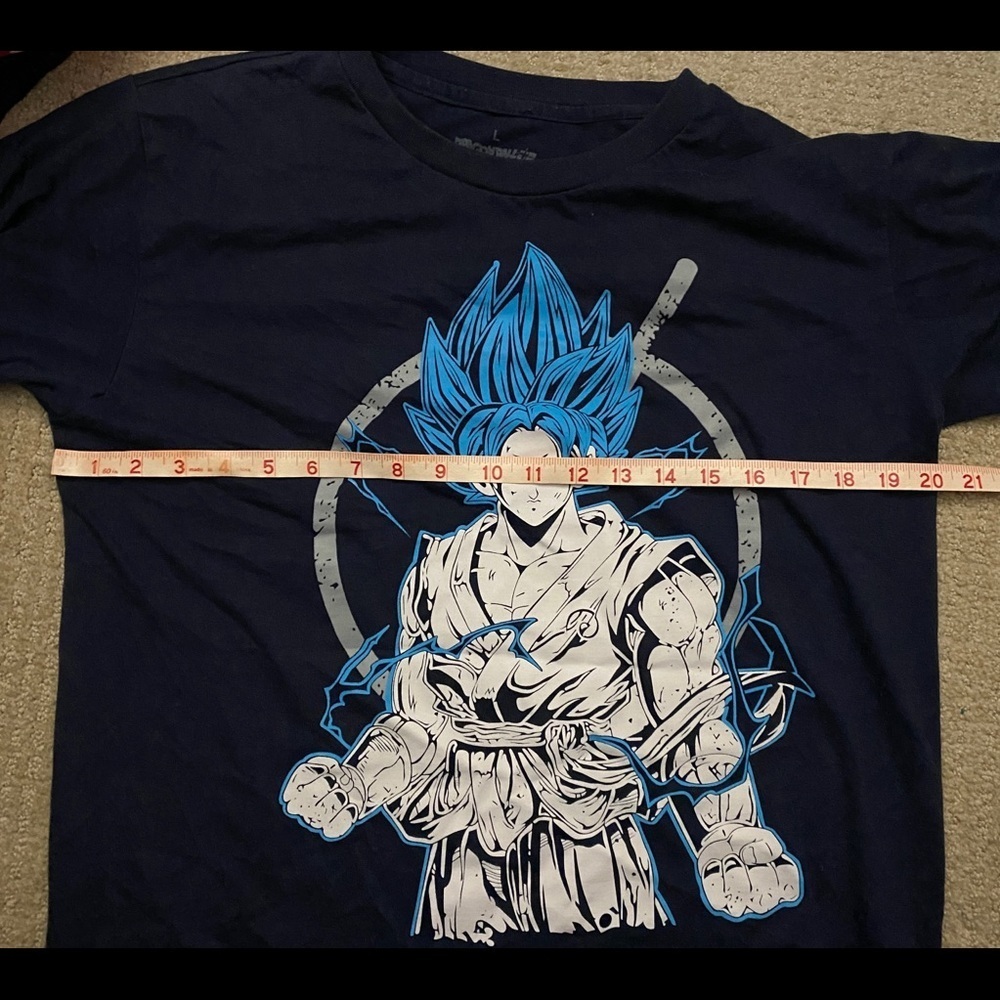 Vintage Dragonballz Goku Shirt Super Saiyan Large - Picture 5 of 6